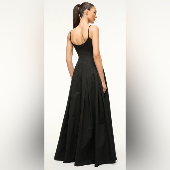 STAUD Joy Maxi Dress in Black - Picture 5 of 5